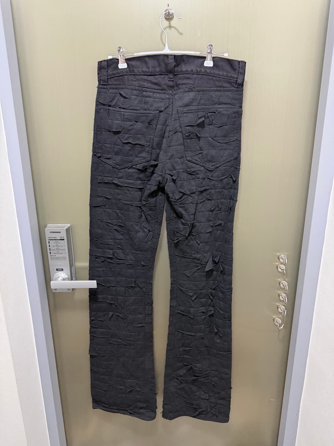 PARADOXE 블랙 데님 팬츠 상품이미지2