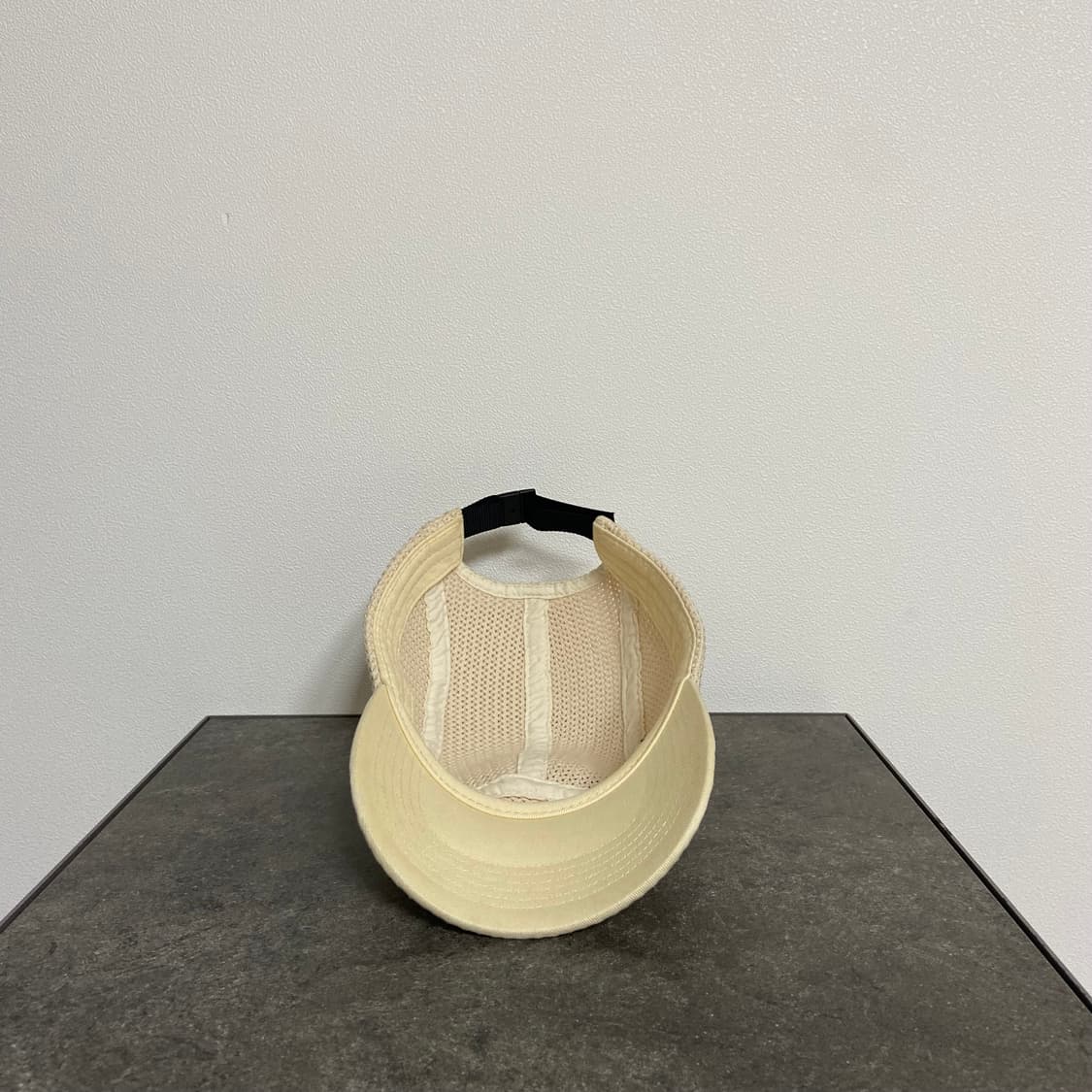 슈프림 캠프캡 모자 스트링 내츄럴 레드 박스로고 상품이미지5