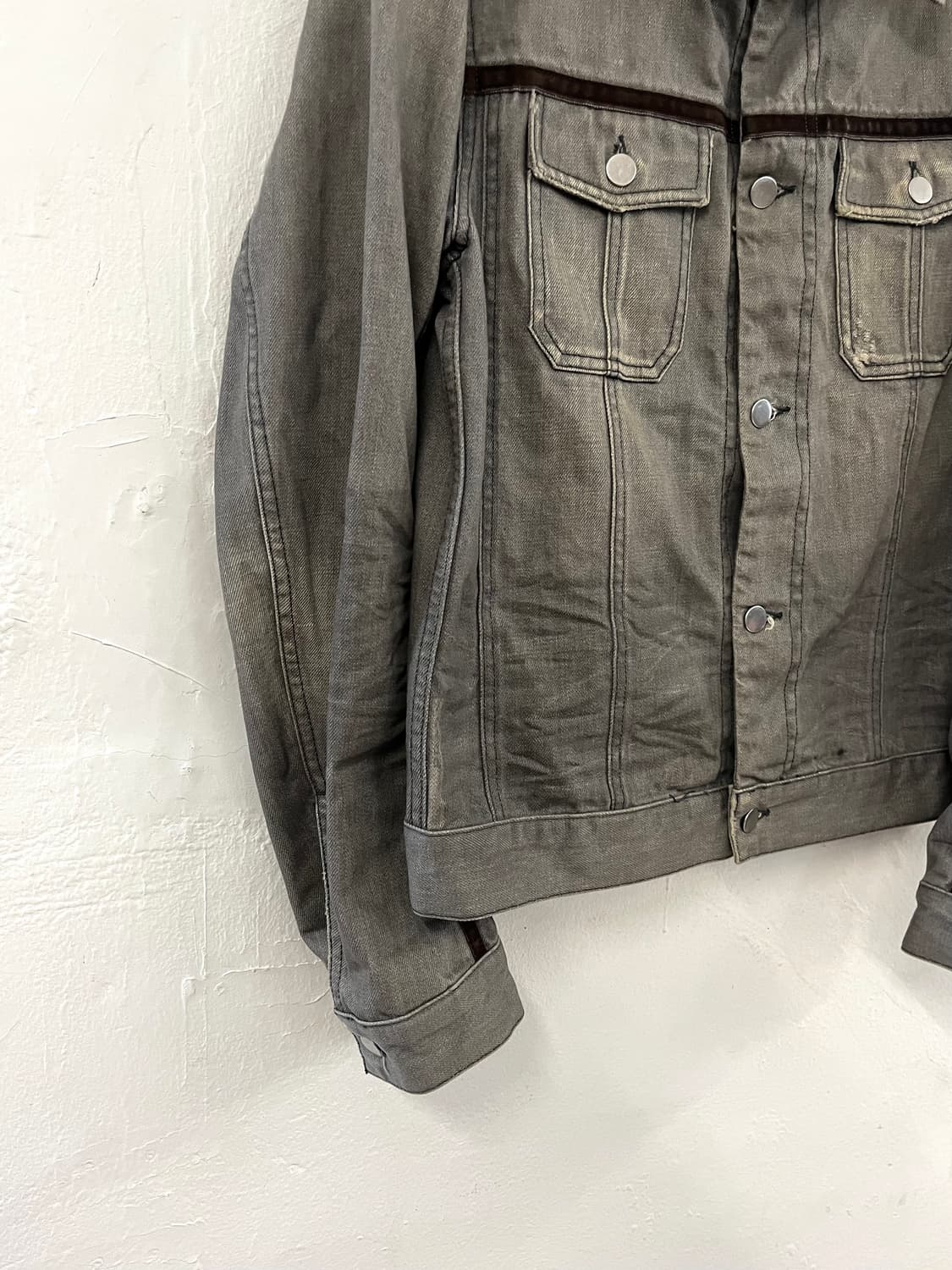 프라다 2006 아카이브 데님 자켓 상품이미지4