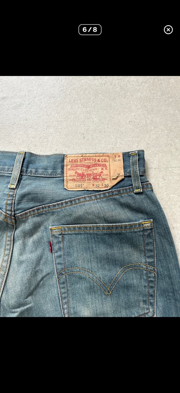 리바이스 501 00s denim 상품이미지6