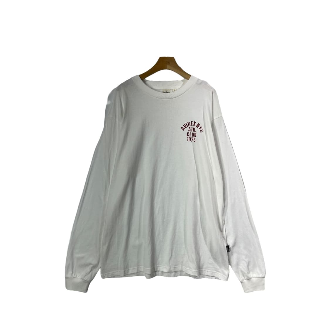 [AVIREX] 아비렉스 ATH.CLUB 로고 프린팅 롱슬리브(XL) 상품이미지1