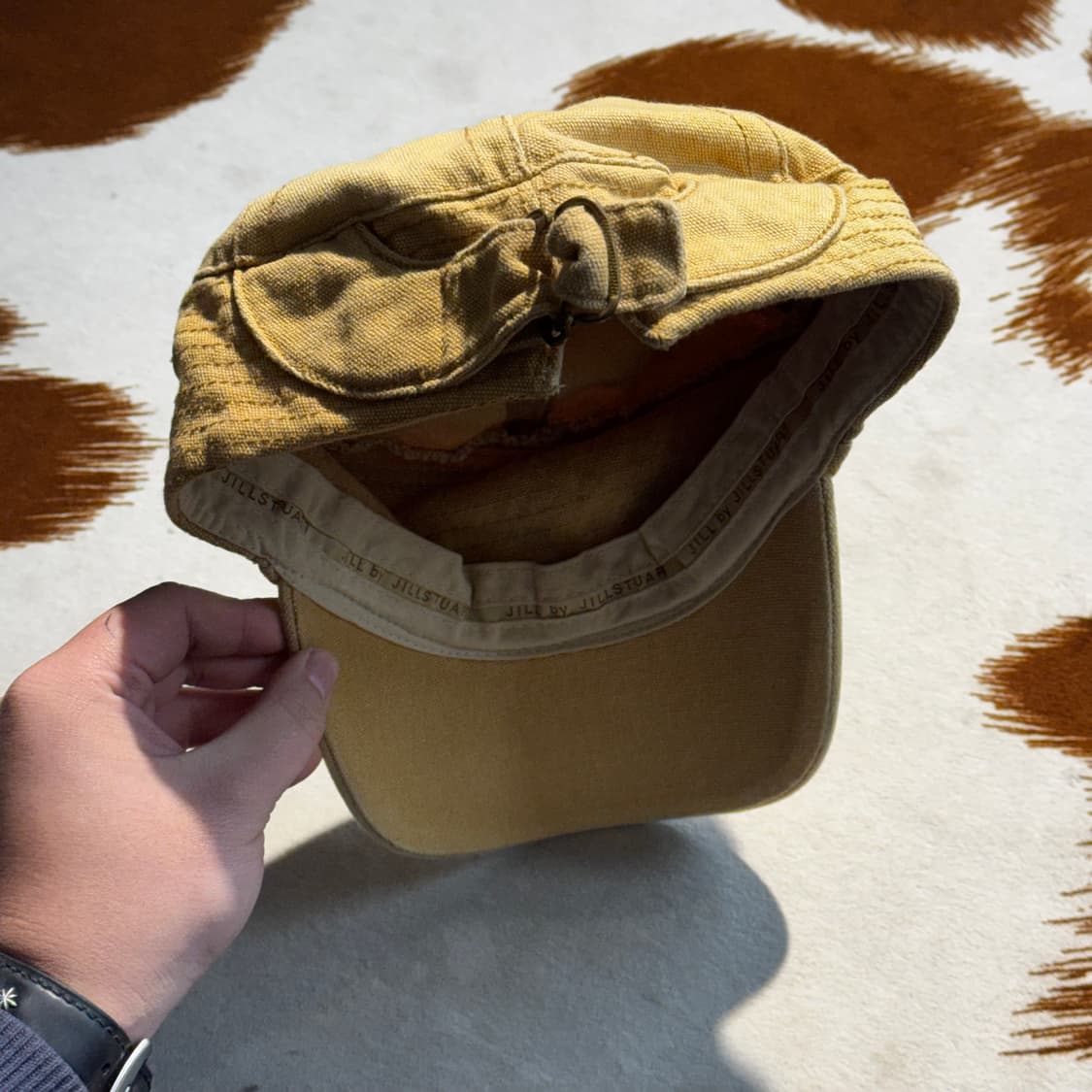 JILLSTUART 캔버스 패트롤캡 (OS) 밀리터리캡 상품이미지6