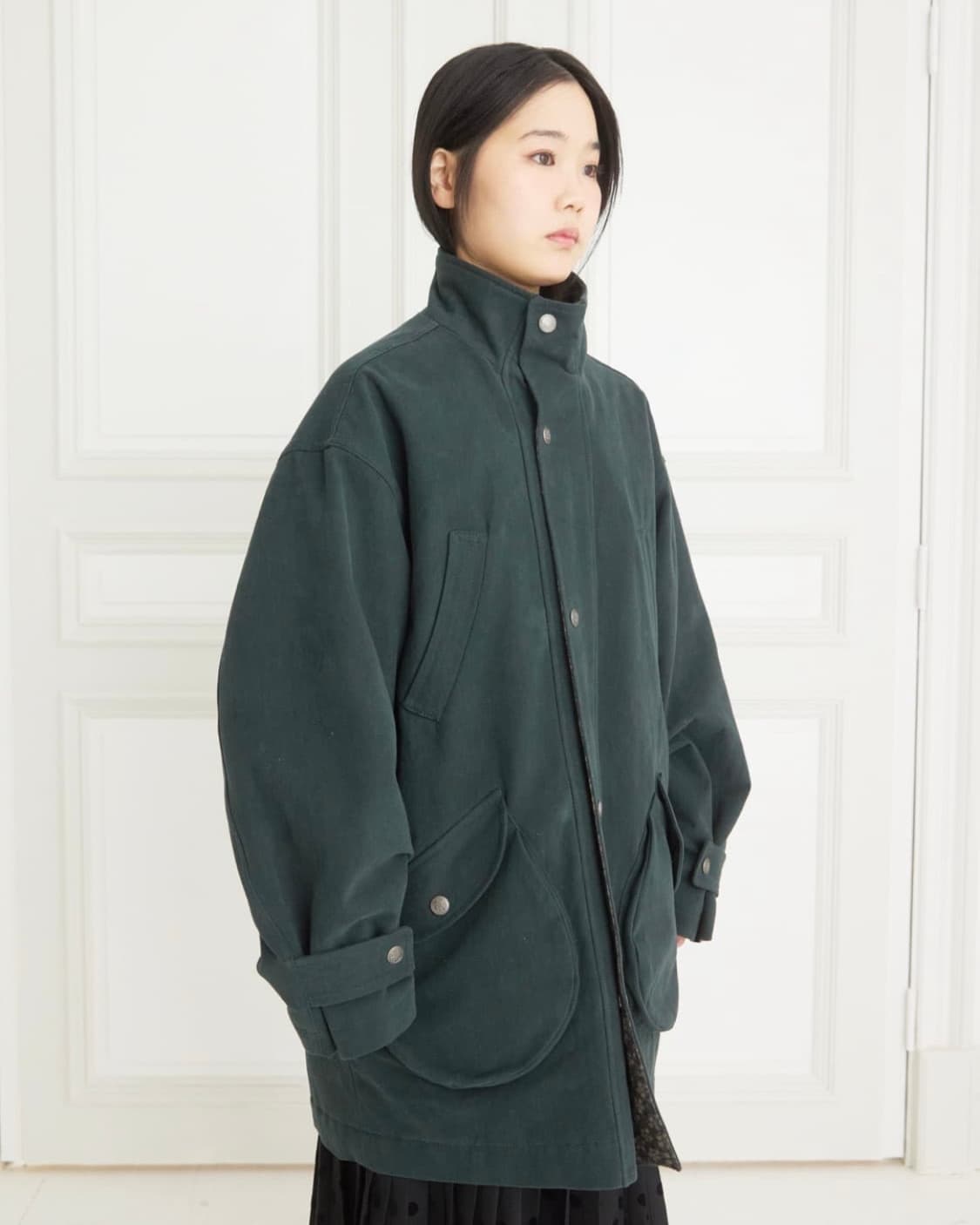 BOTANIC LINED FIELD JACKET VINTAGE TEAL 상품이미지4