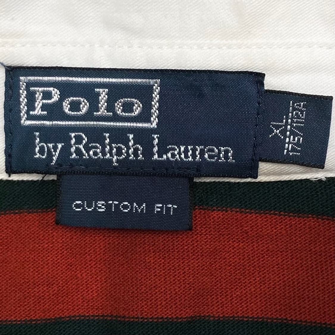 PoloRalphLauren신형 로고 단가라 럭비 후드 상품이미지3