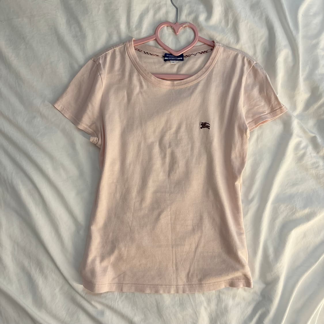 버버리 핑크 반팔 상품이미지2