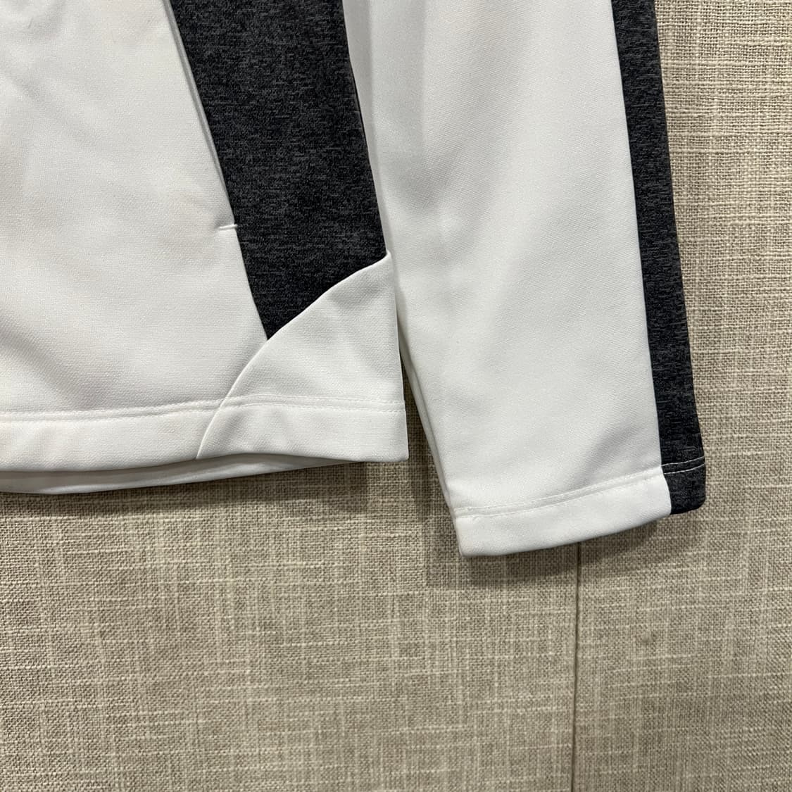 카파 기모 트랙탑 져지 집업 (W) L 화이트 상품이미지4