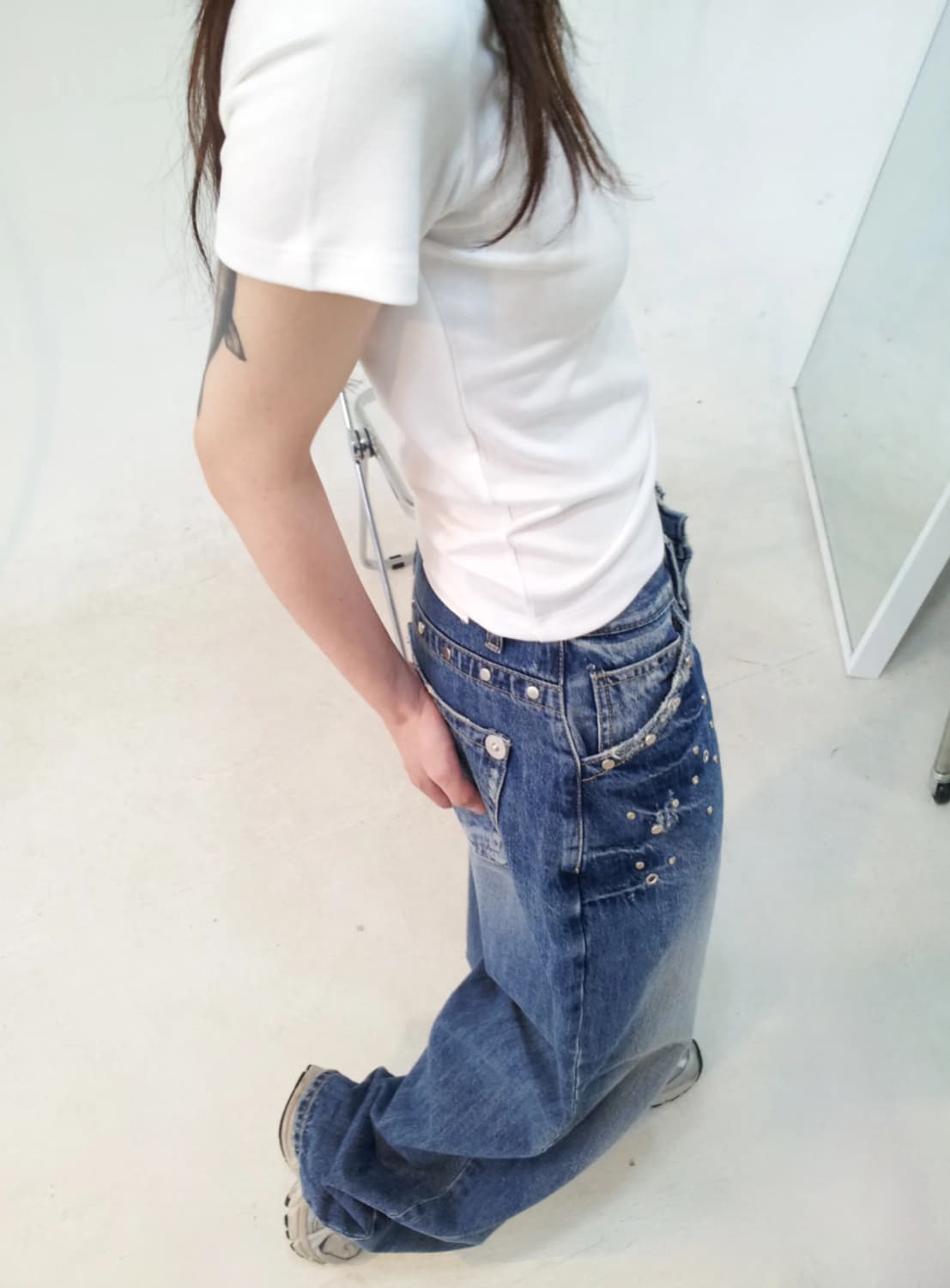 히피디피 blue stud jeans (품절 제품) 상품이미지2