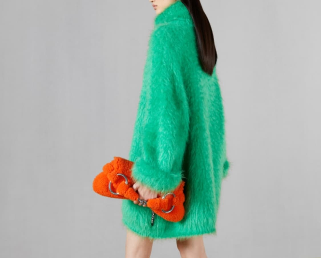 RARE 구찌 홀스빗 시어링 체인 숄더백 한정판 상품이미지3