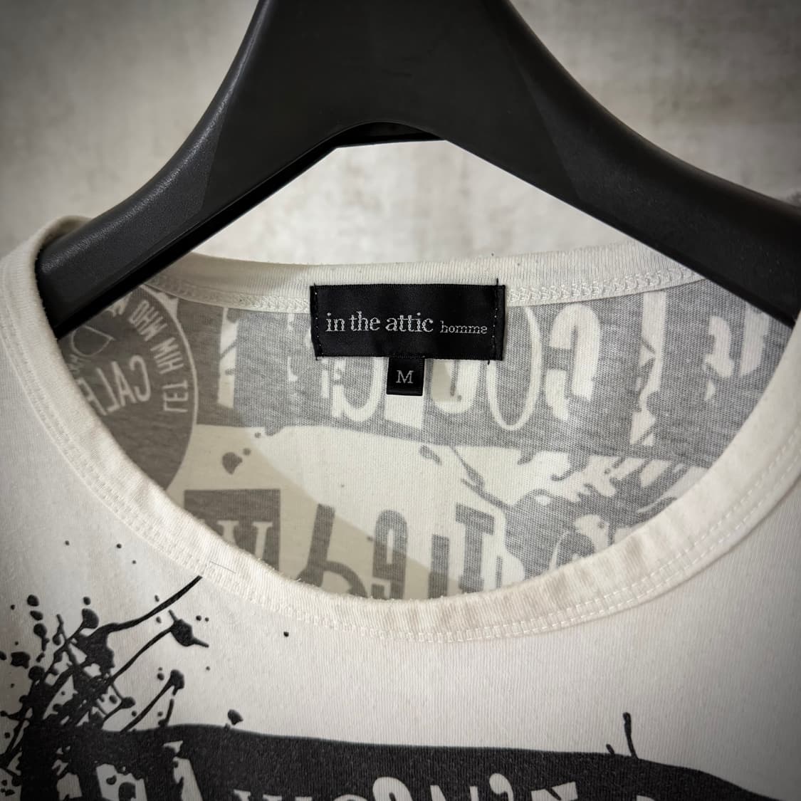 In the attic homme t shirt 상품이미지2
