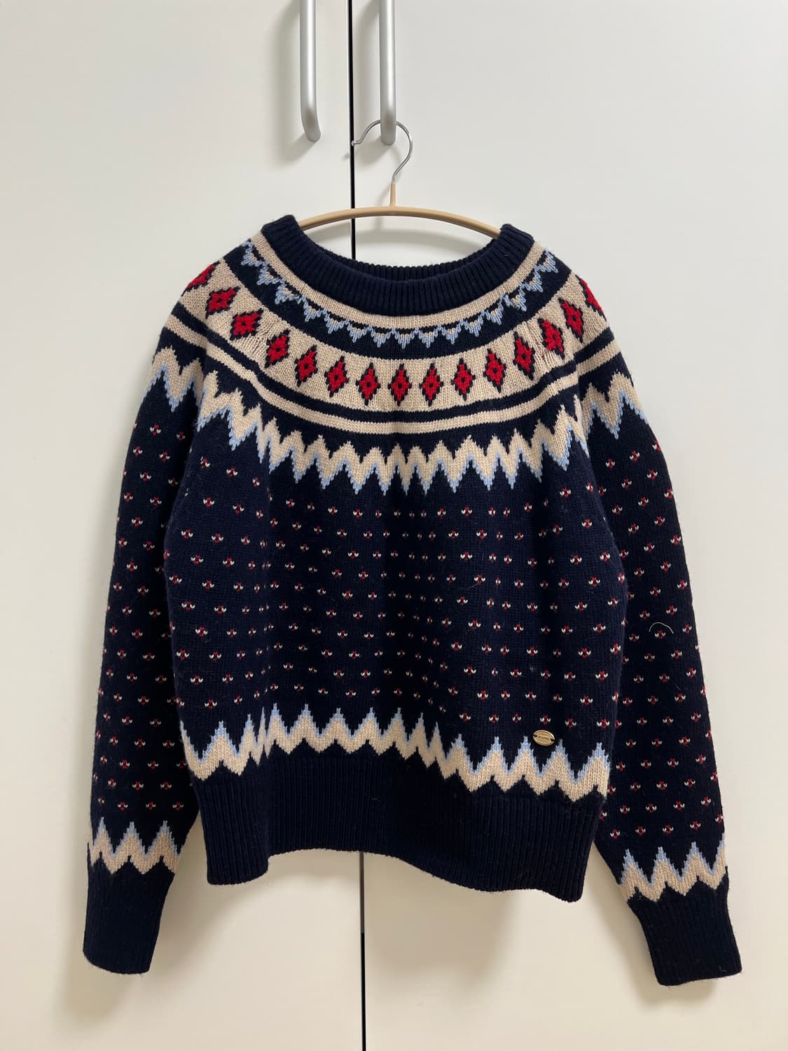 HOWUS / Carol knit (navy) 상품이미지2