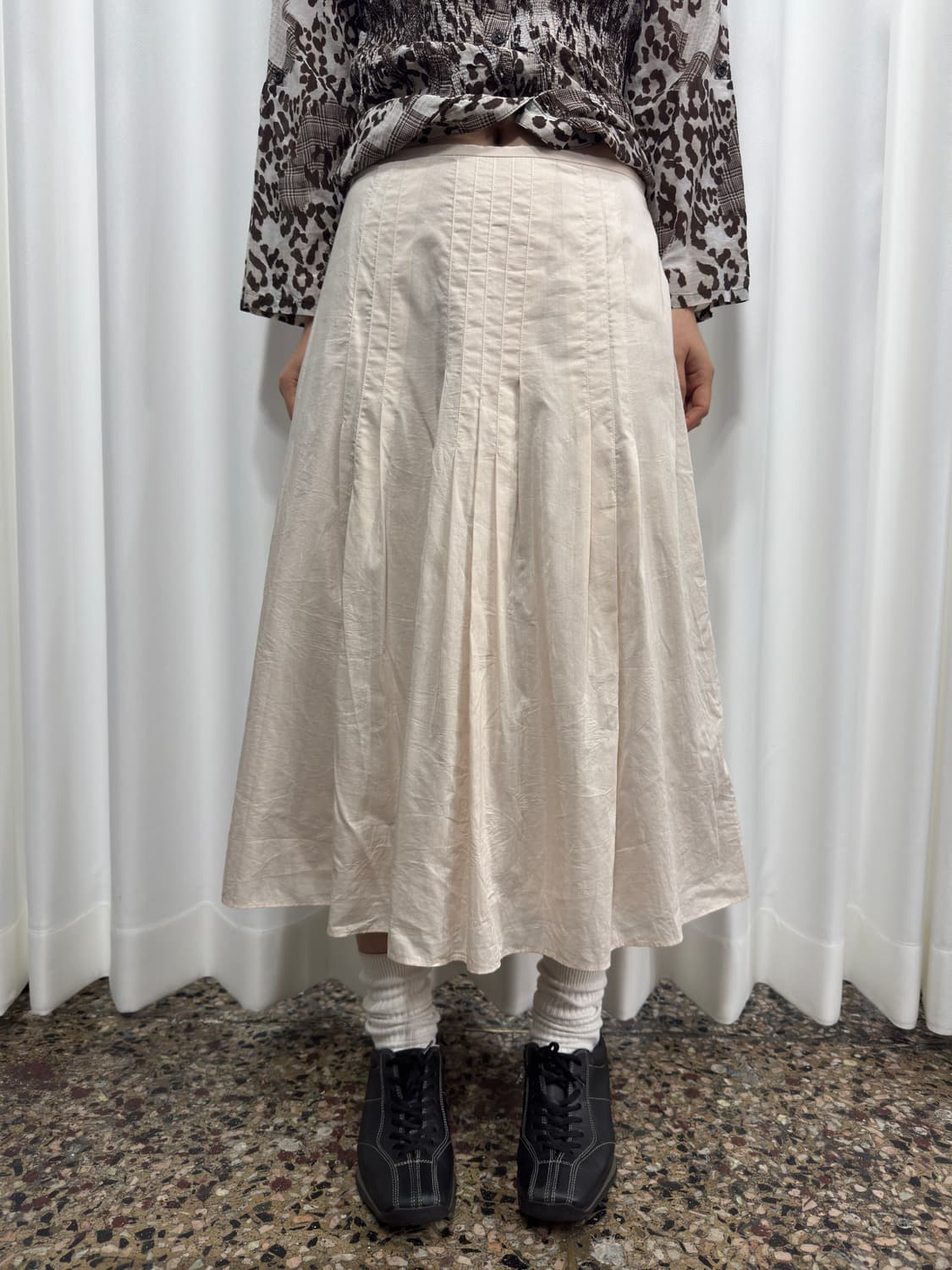 soft pleats skirt 상품이미지3