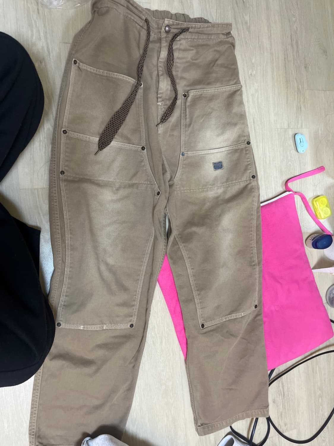 캐피탈 카츠라기 w니 이지 팬츠 베이지 상품이미지2