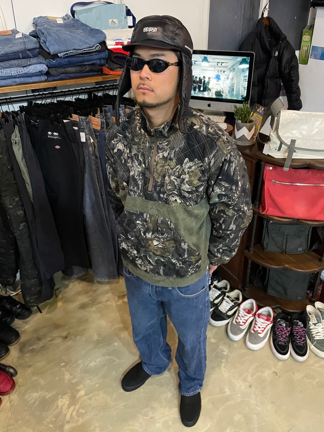 Columbia 리얼트리카모 반집업 플리스 L 상품이미지1