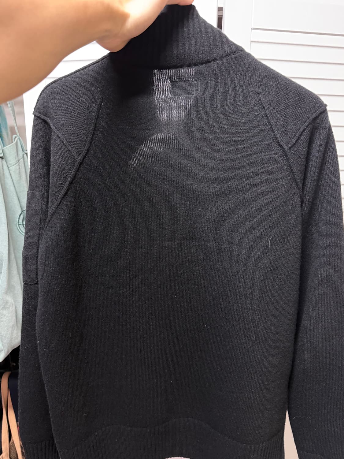 Cp컴퍼니 니트집업 가디건 블랙 상품이미지4