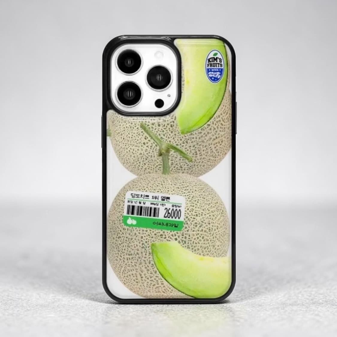 아이폰16 김씨네과일 어프어프 콜라보 멜론 케이스 상품이미지1