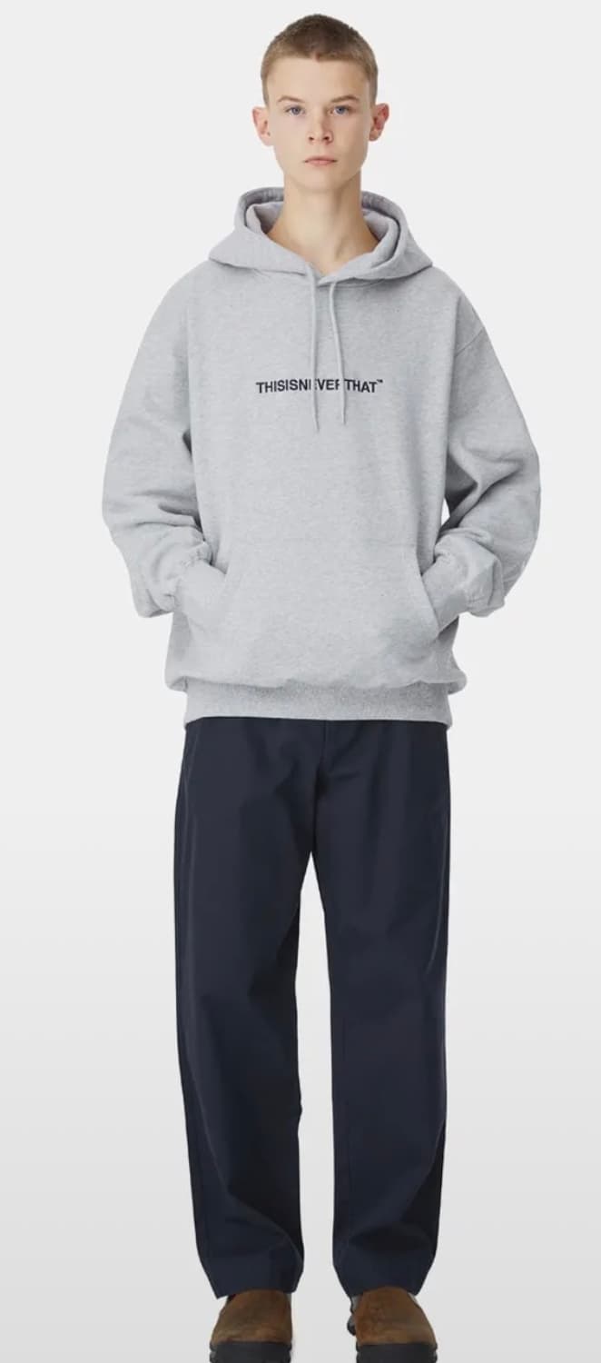 디스이즈네버댓 워크팬츠 네이비 상품이미지2