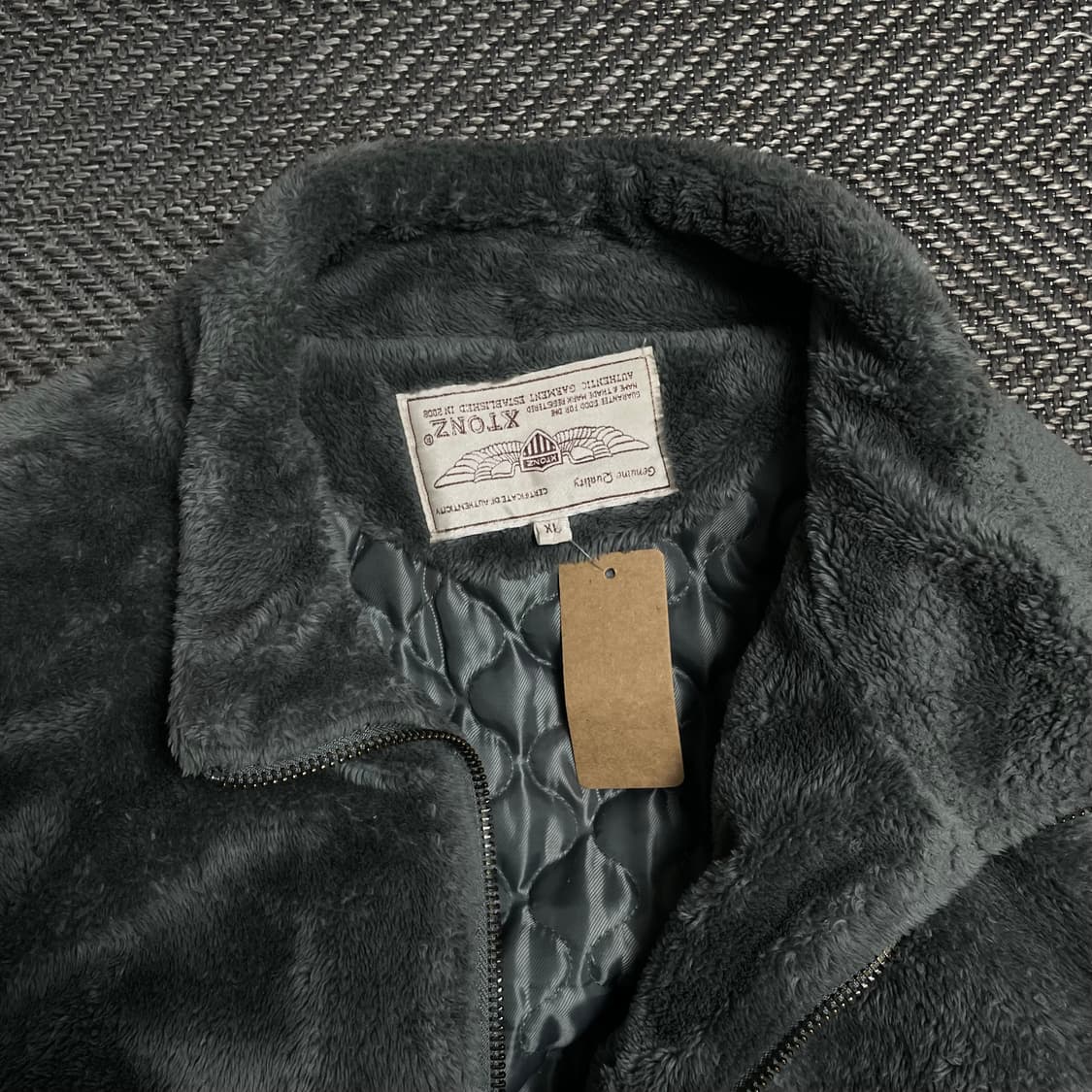 엑스톤즈 성조기 패치로고 쉐르파 플리스 자켓o 5369 상품이미지6