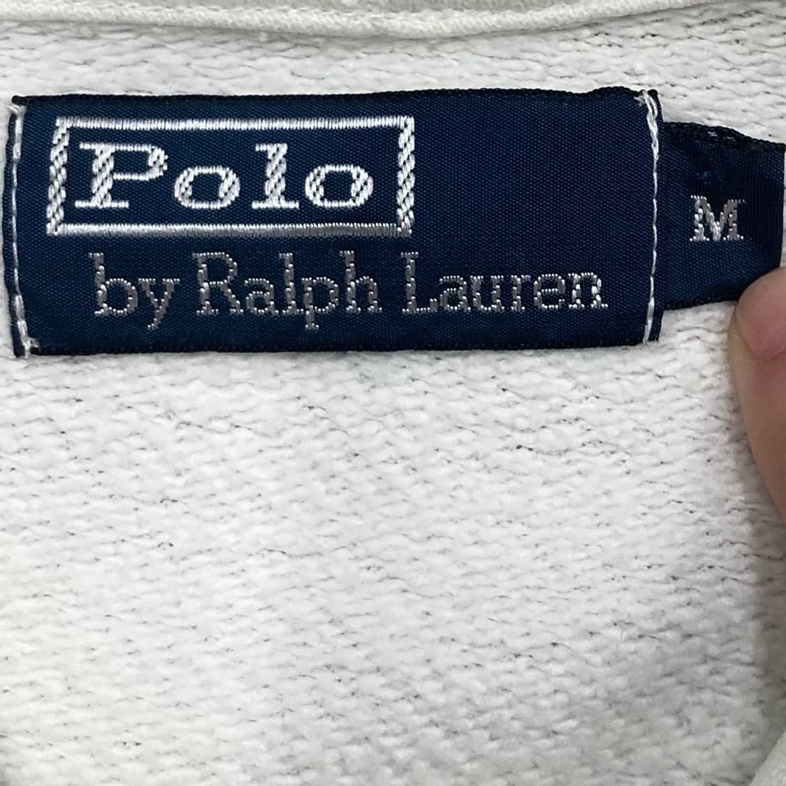Polo 폴로 신형 랄프로렌 화이트 트레이드마크 패치  상품이미지4