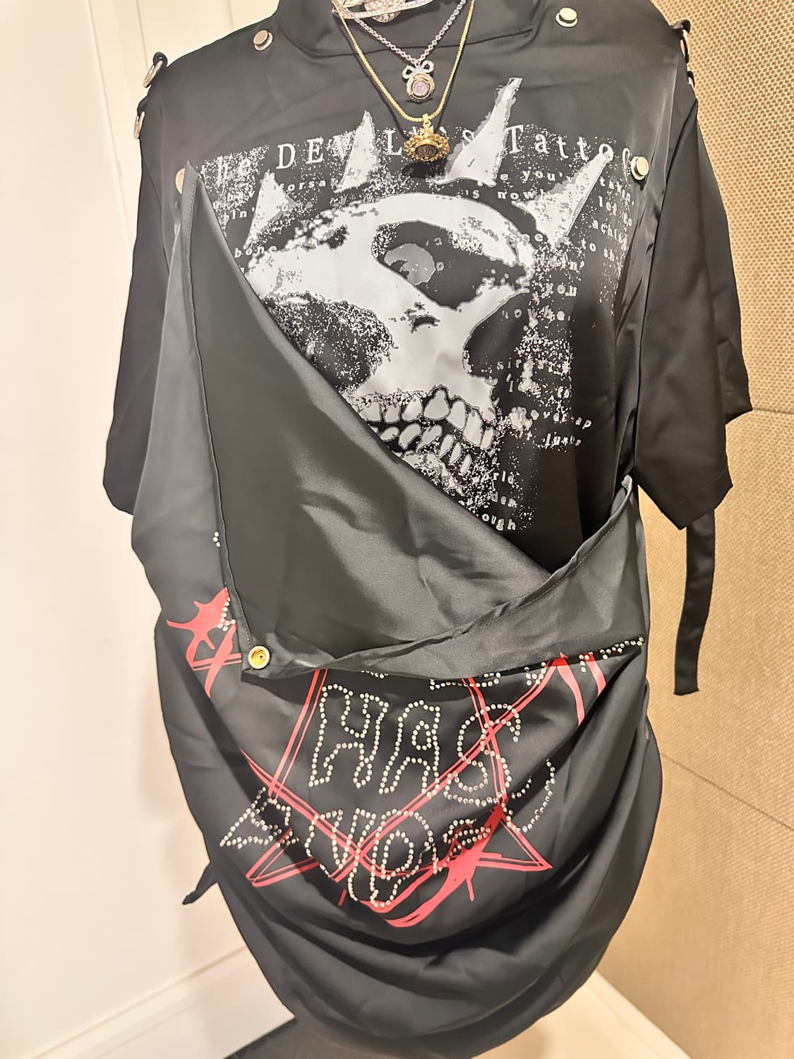 고스 펑크 언밸런스 나나깔 티셔츠 상품이미지3