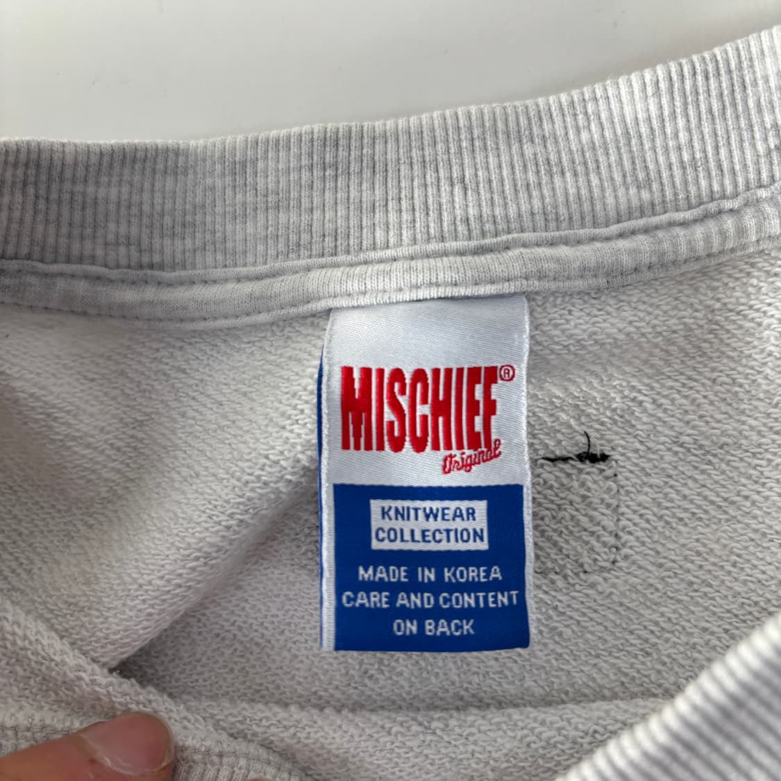 미스치프 맨투맨 상품이미지8