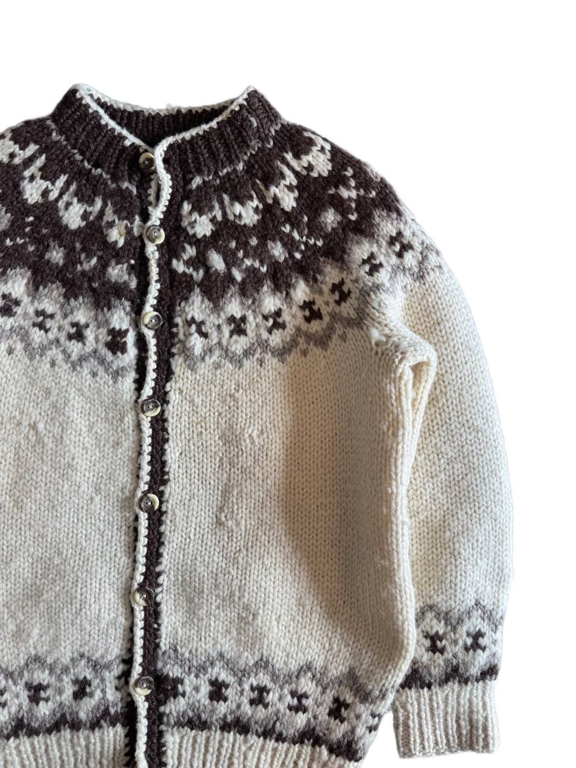 Vintage nordic wool cardigan 상품이미지3