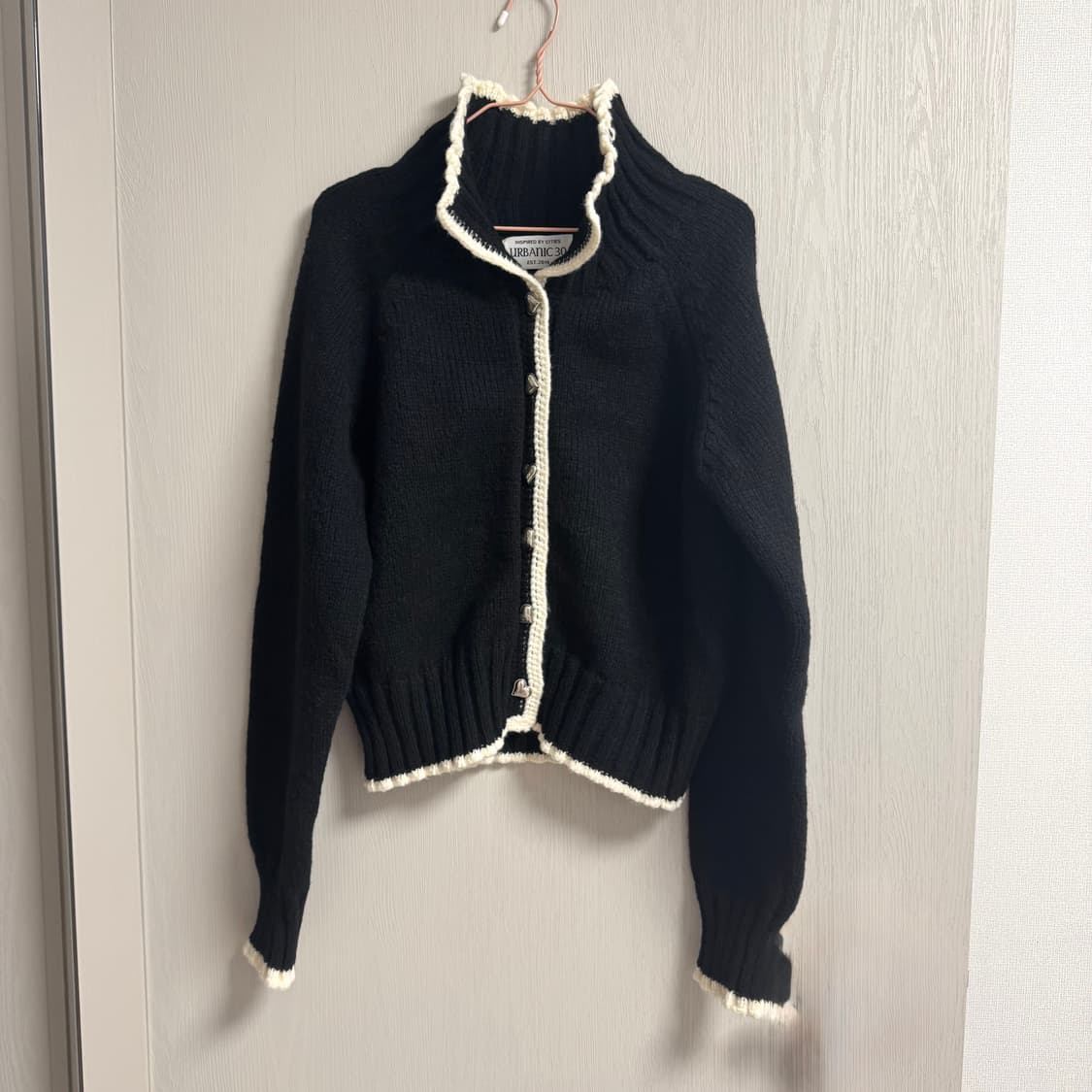 얼바닉30 핸드 크로셰 니트가디건 상품이미지4