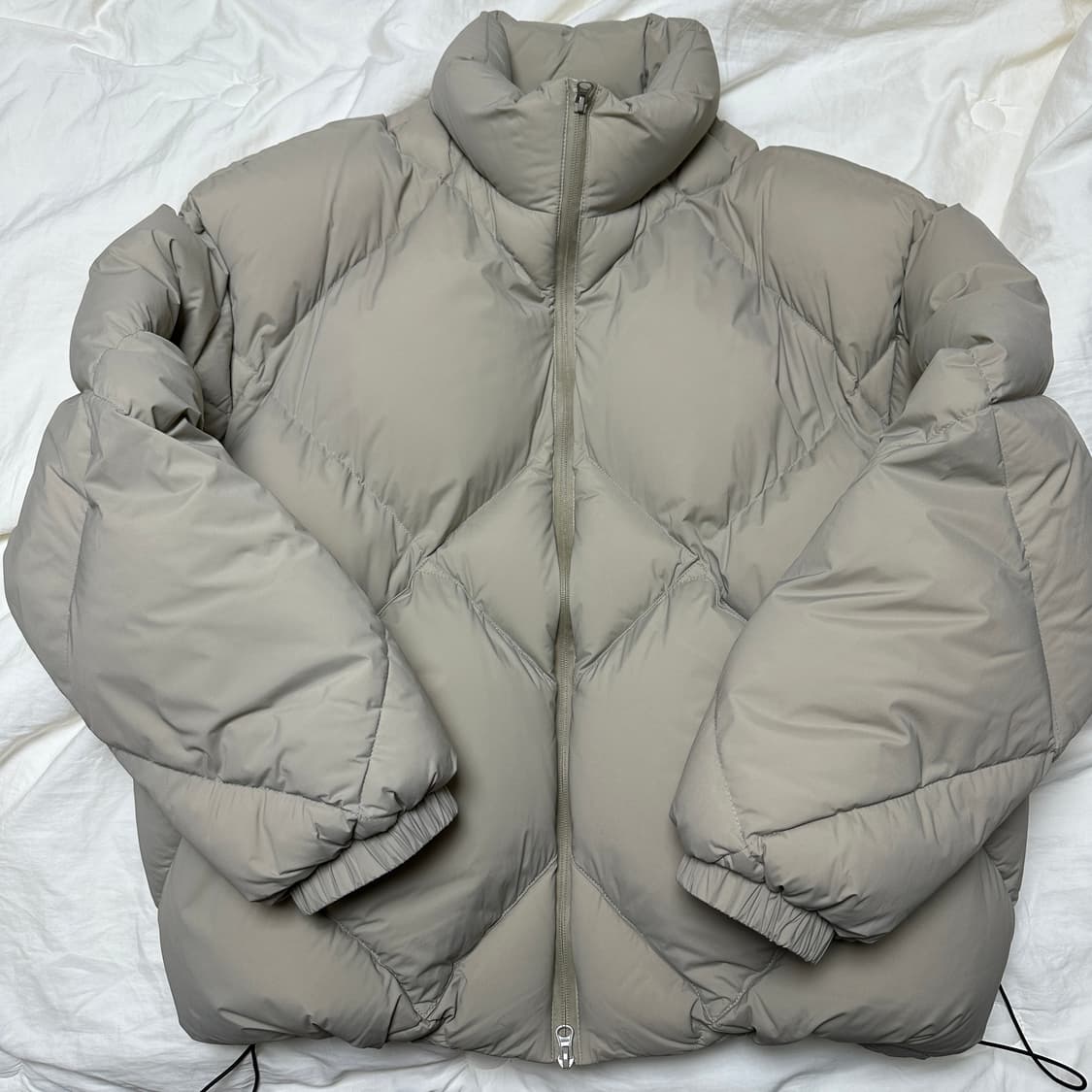 코드 Cord 패딩 베이지 L사이즈 상품이미지1