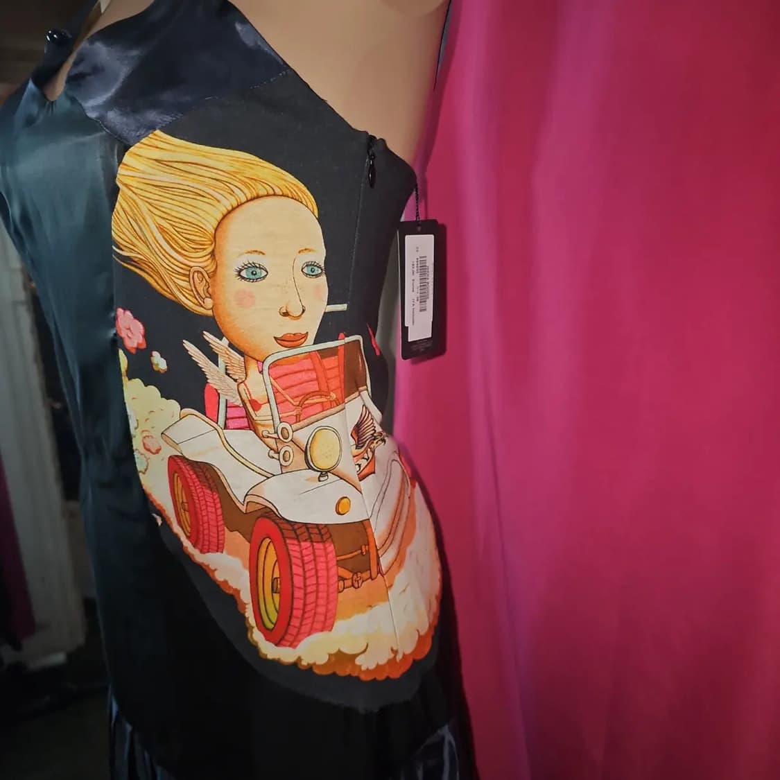 Print dress 상품이미지3