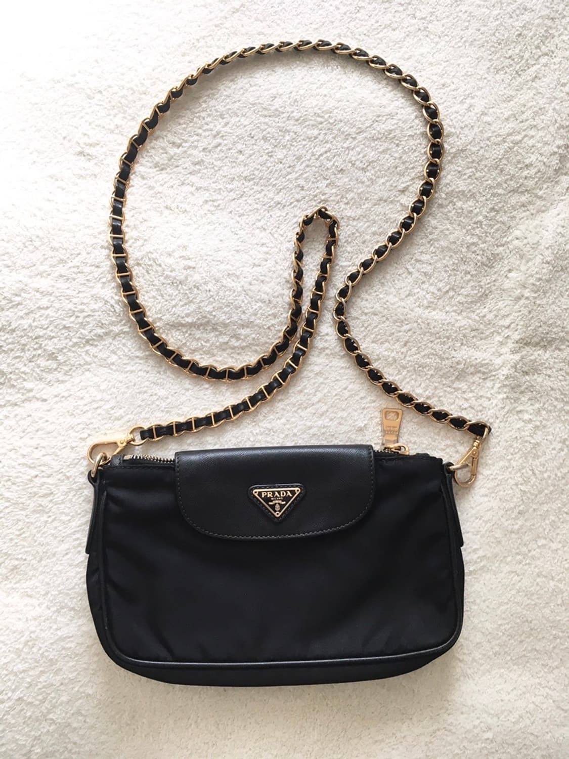 프라다 미니 크로스 체인 금장 상품이미지1