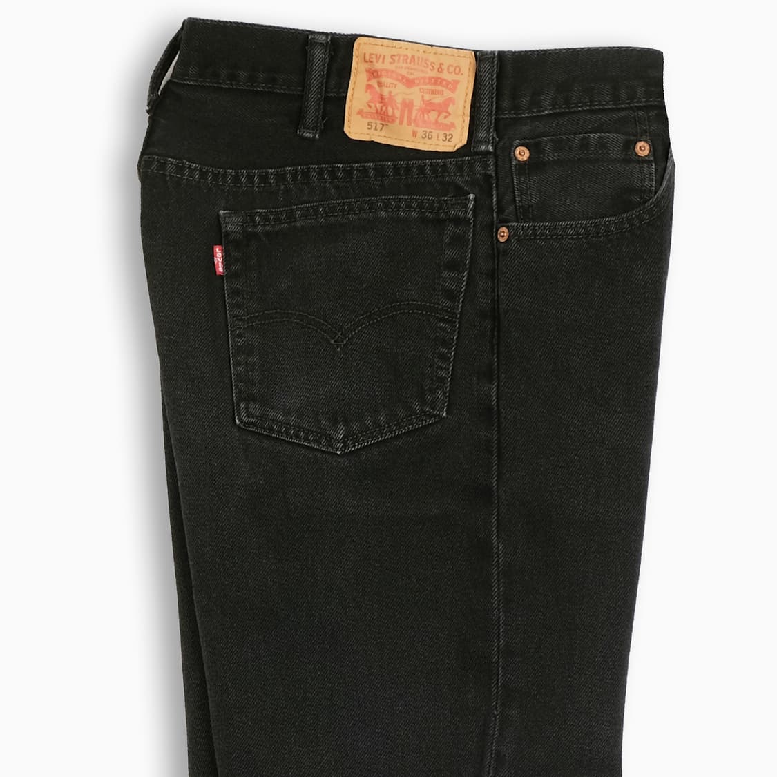 빈티지 리바이스 517 흑청 블랙진 35 인치 LV51736180 상품이미지5