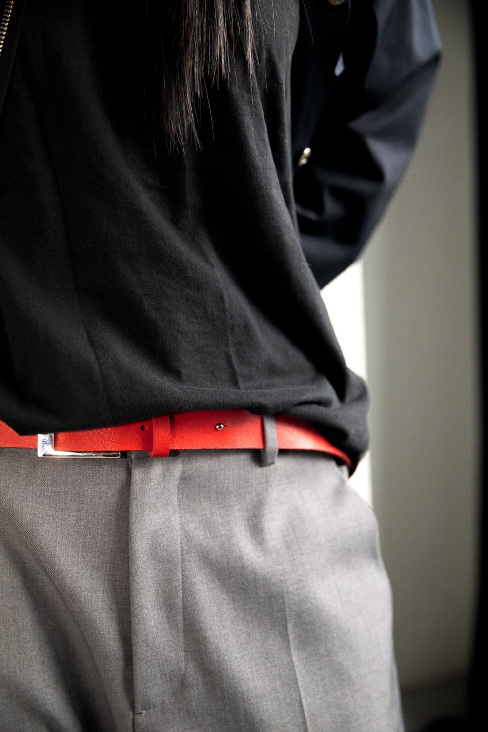 ABSD punched cow leather belt 상품이미지3