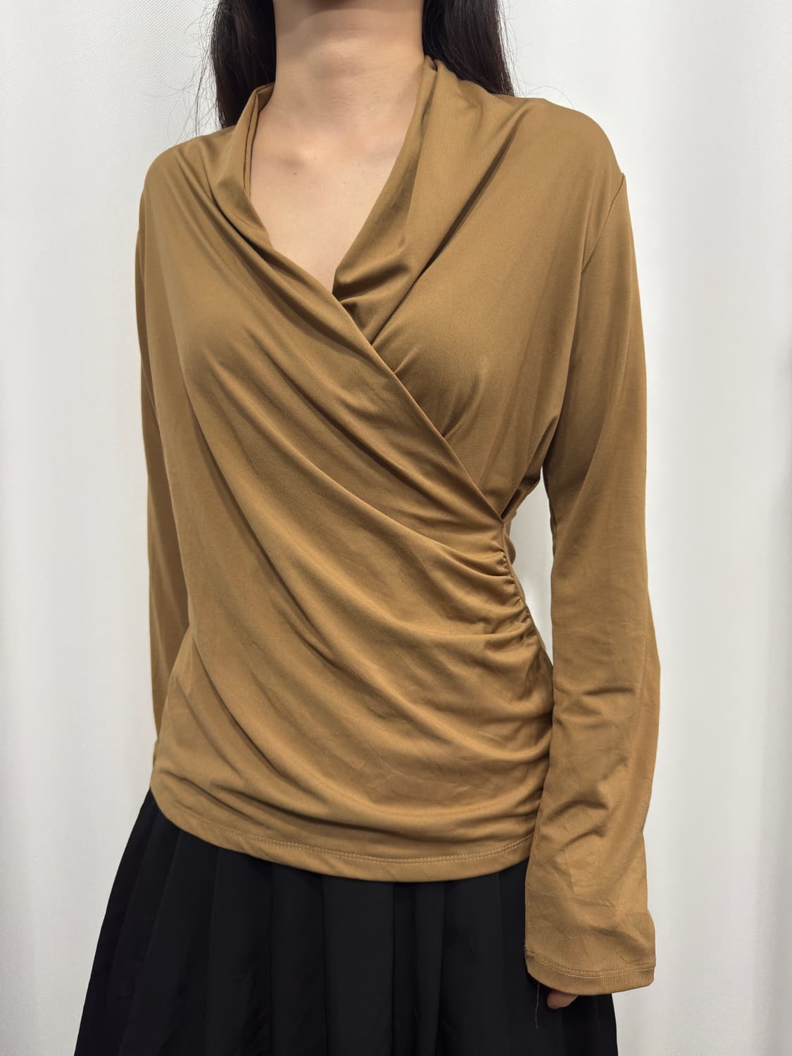 dhc wrap blouse 상품이미지1