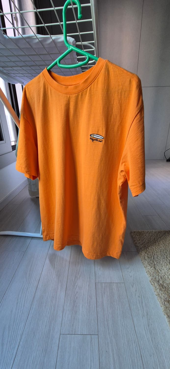 행텐 오렌지 반팔티셔츠 상품이미지2