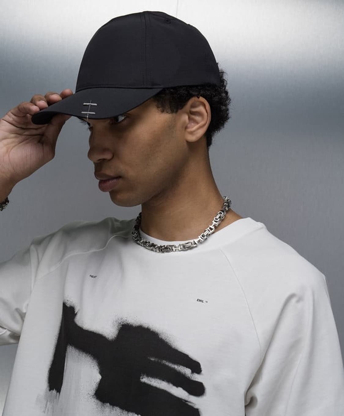 엘리엇 에밀 시그니처 H 로고 나일론 볼캡 고프코어 블랙 상품이미지4