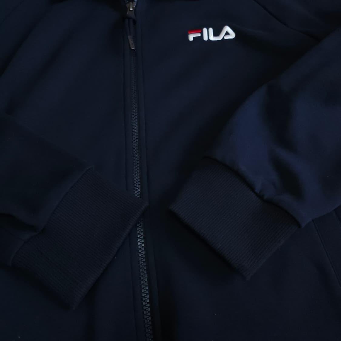 휠라 네이비 져지트랙탑 100-105 러닝 저지 상품이미지7