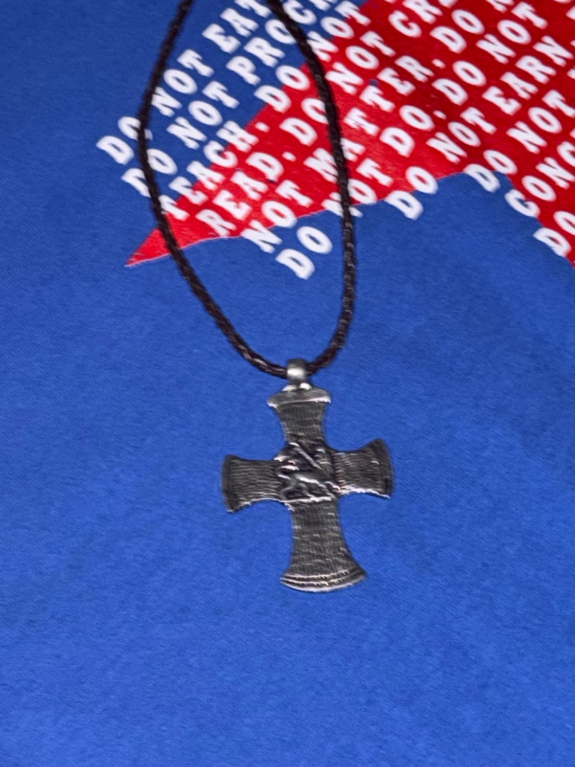 [rrrocnoc] yuda's cross necklace /only 1 상품이미지6