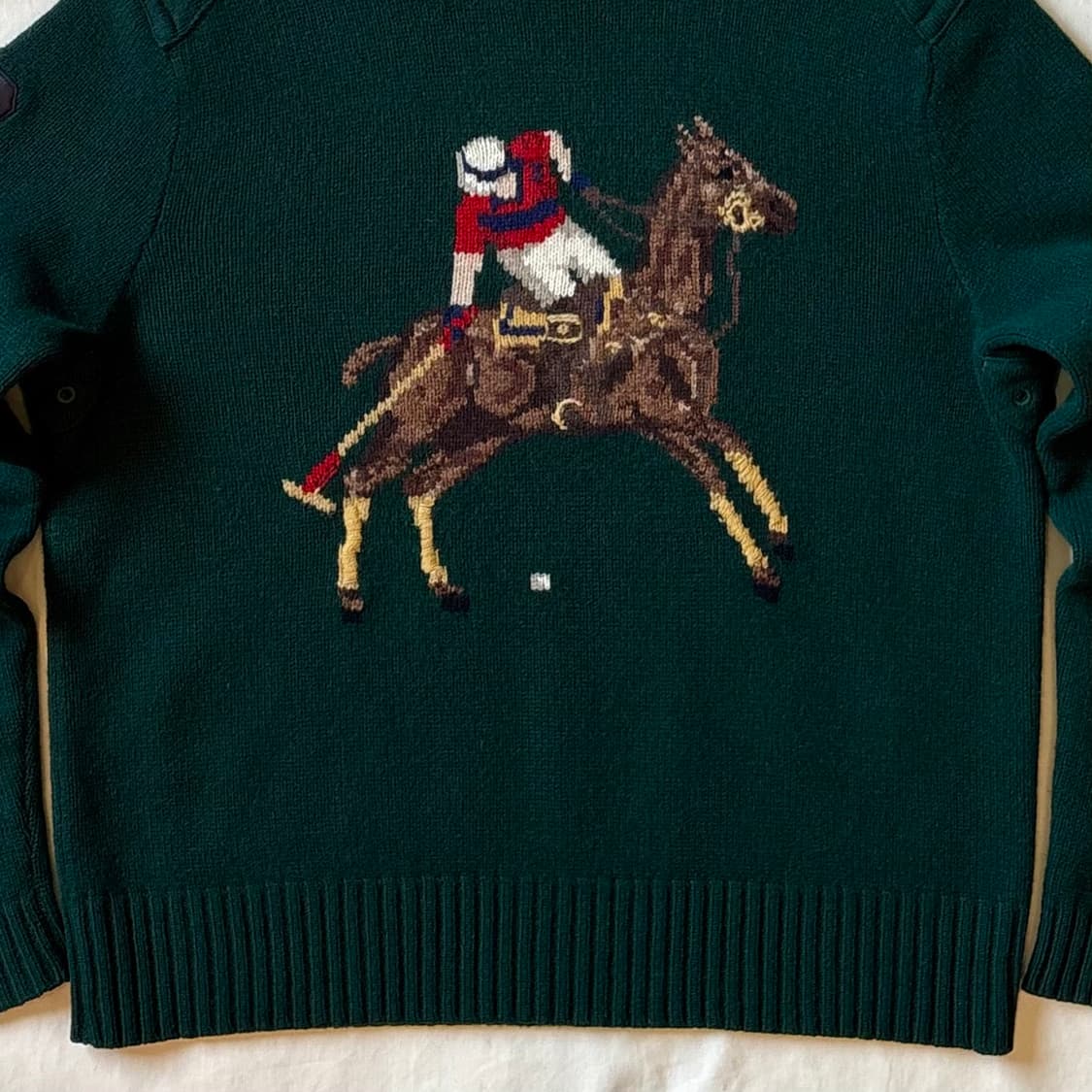 [LL] 90s 폴로 랄프로렌 폴로 플레이어 터틀넥 스웨터 상품이미지4