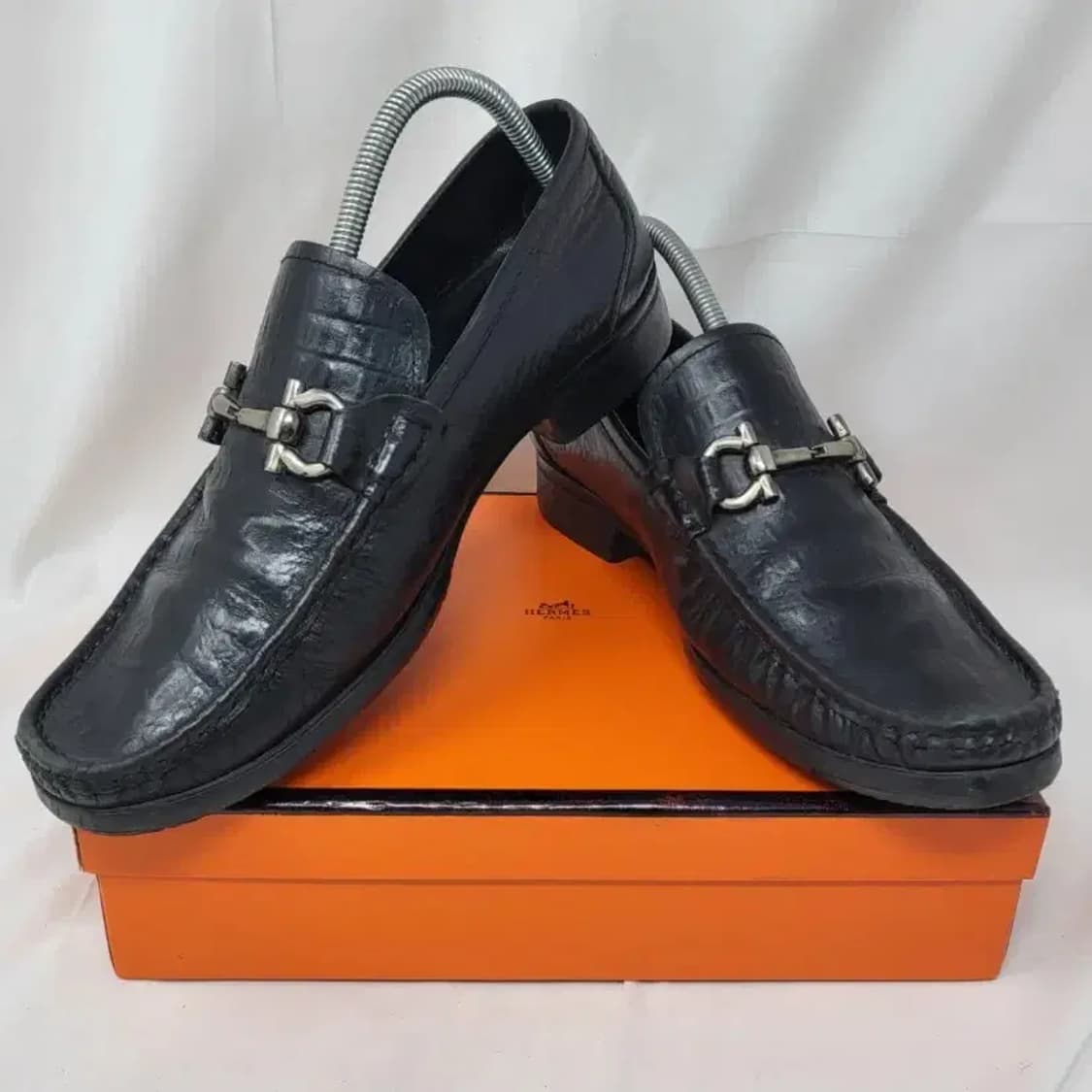 살바토레 페라가모 남성 로퍼 블랙 275~280mm 상품이미지6