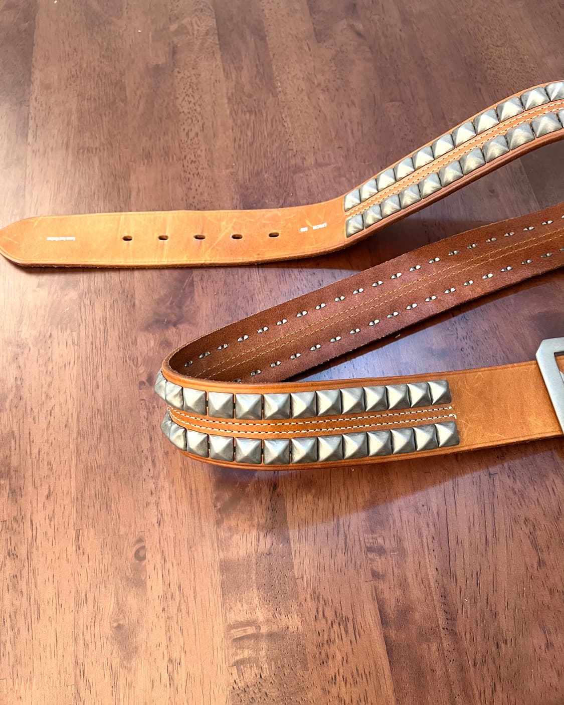 언더커버 SS10 Less But Better 스터드 벨트 상품이미지2