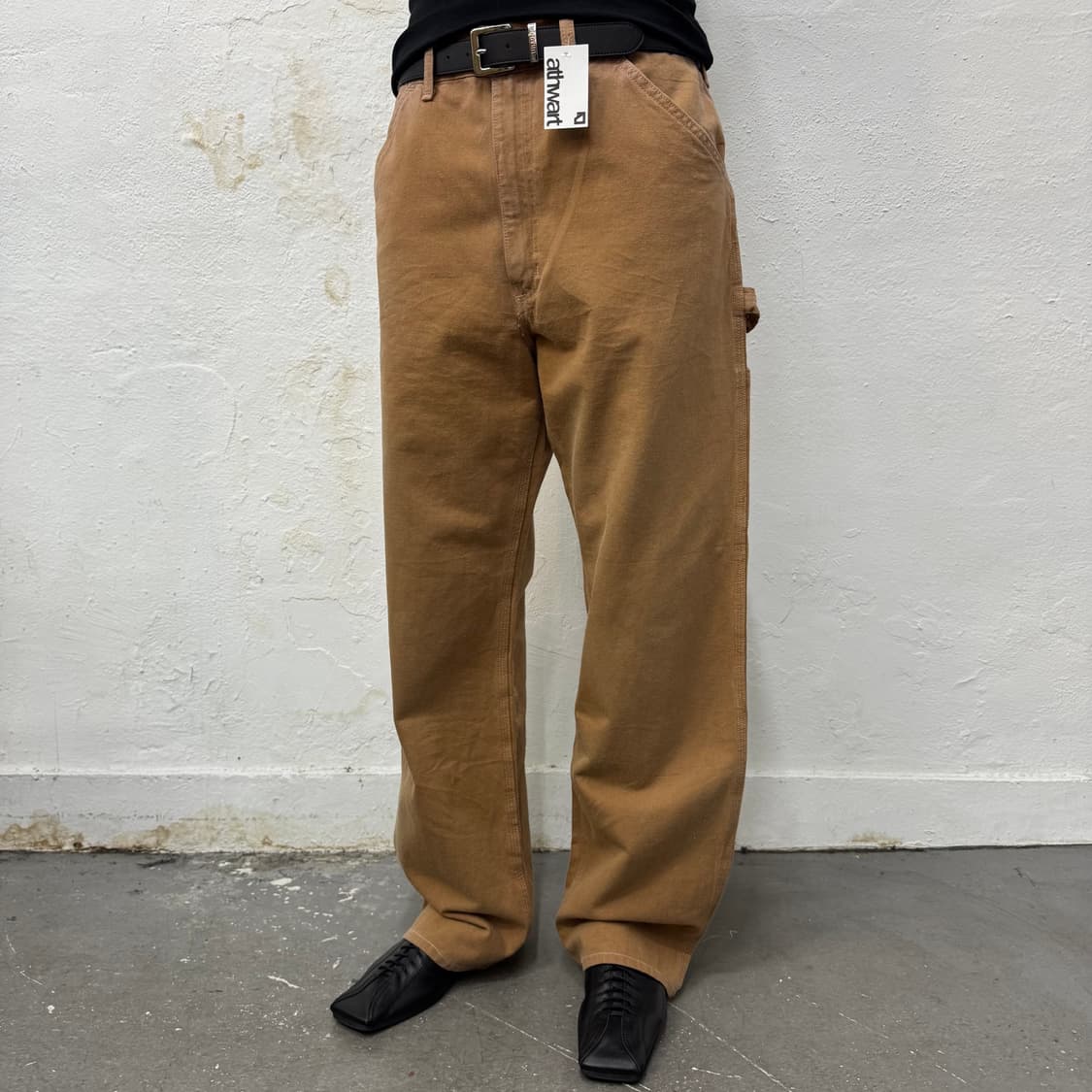 칼하트(Carhartt) 펌킨컬러 코튼 카펜터 워크 팬츠 상품이미지1