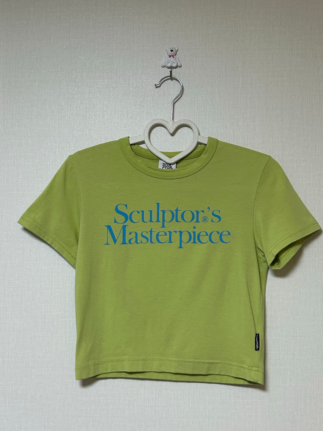 스컬프터 크롭 반팔티 상품이미지1