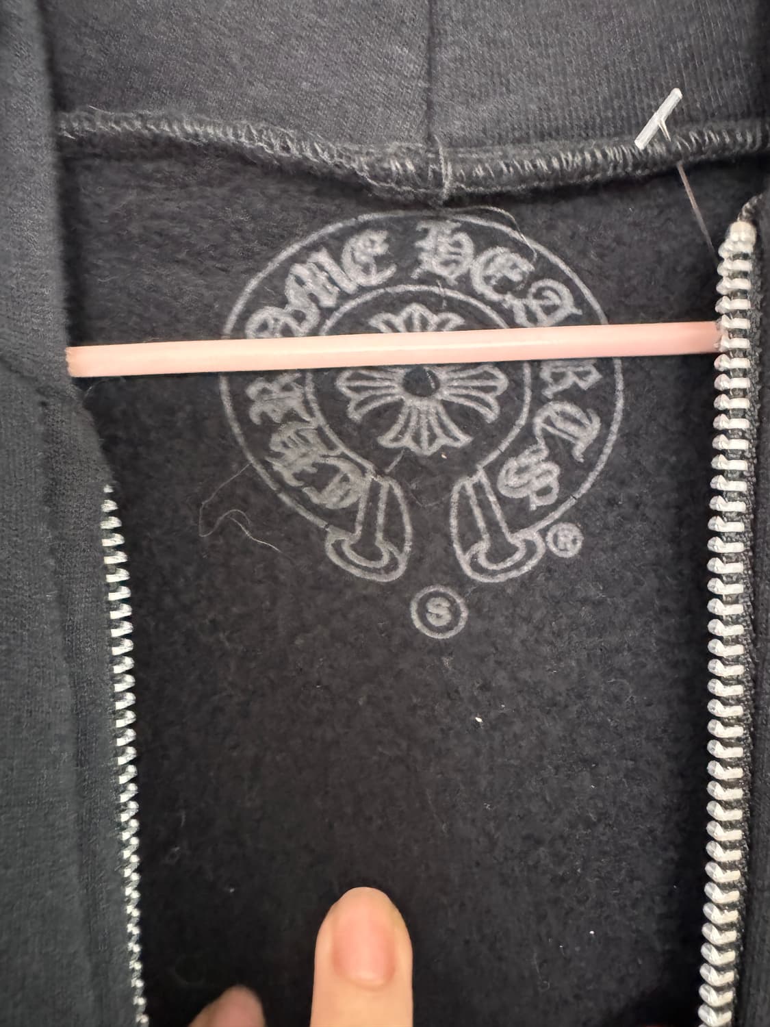 Chrome hearts 홀스슈 플로랄 후드집업 S  상품이미지8