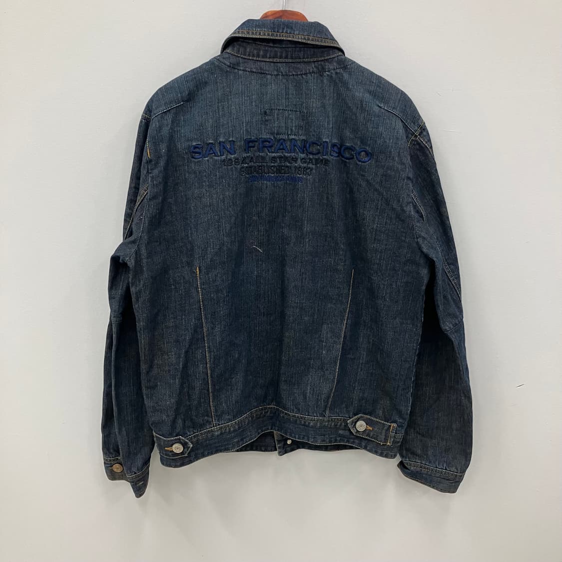 MLB 샌프란시스코 자이언츠 빈티지 데님 자켓 105 상품이미지2