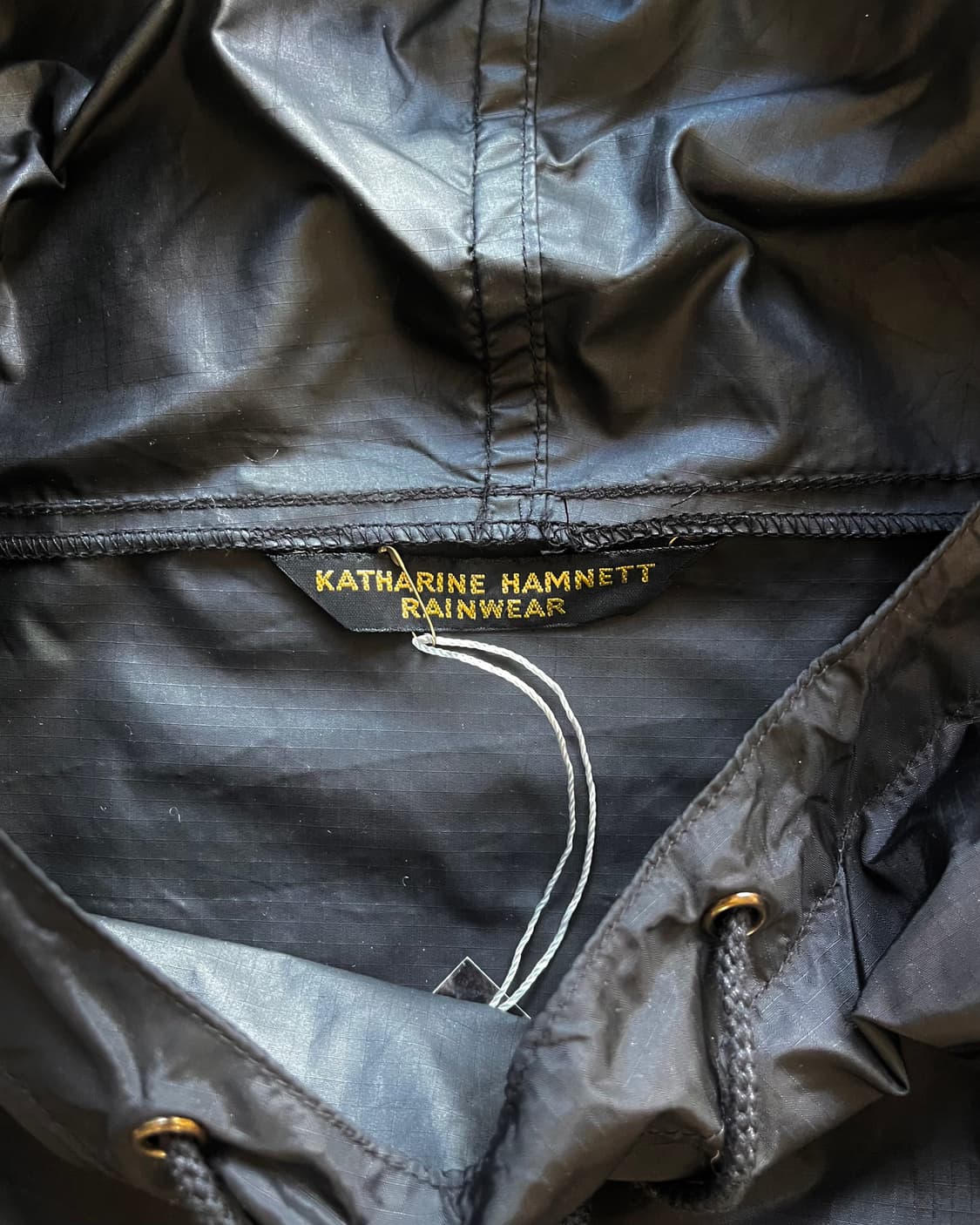 KATHARINE HAMNETT Archive Hood Rain Coat 상품이미지6