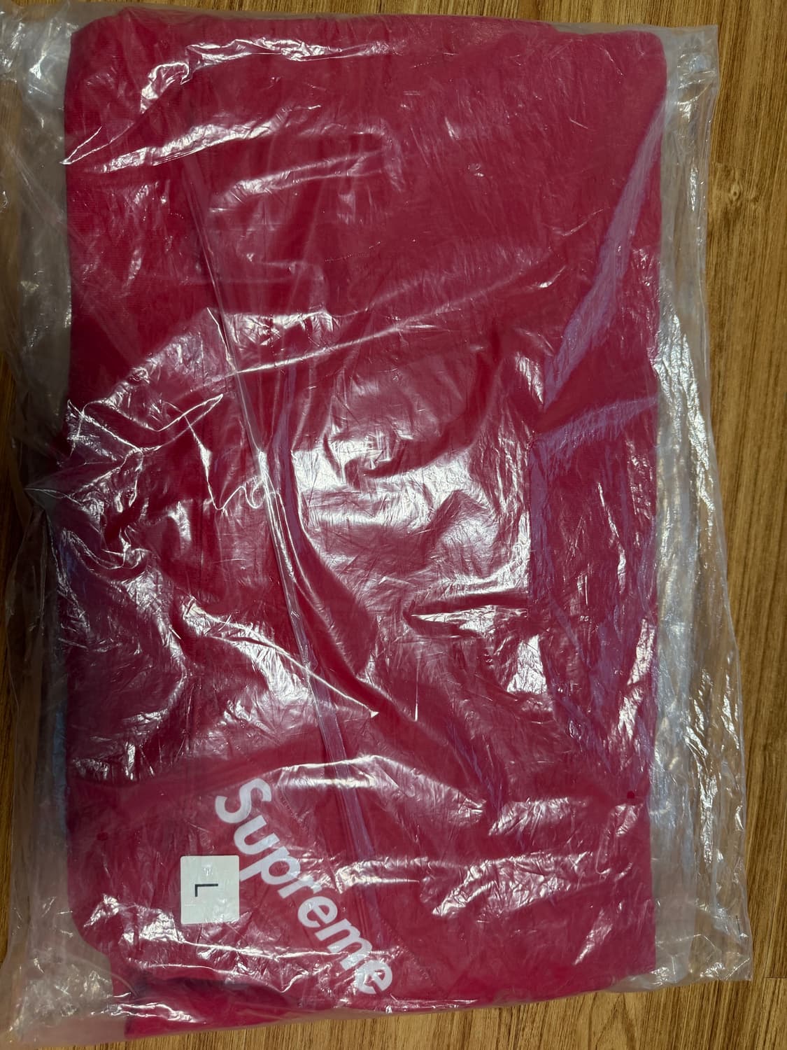 슈프림 코너 레이블 후디 스웻셔츠 새상품 L 상품이미지3