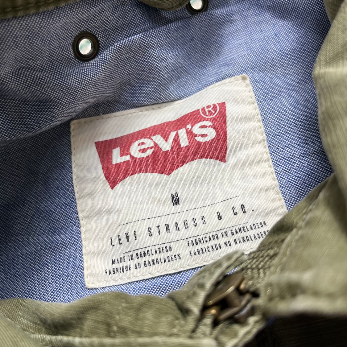 Levis 리바이스 코튼 필드 야전 자켓 (M) 상품이미지2