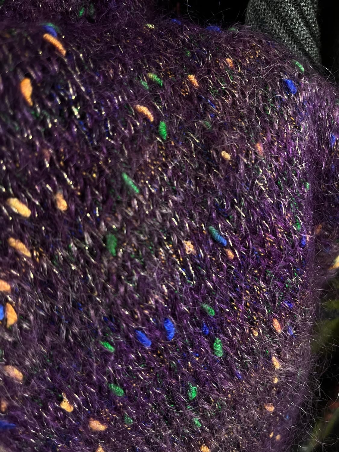 sparkle purple cardigan 상품이미지4