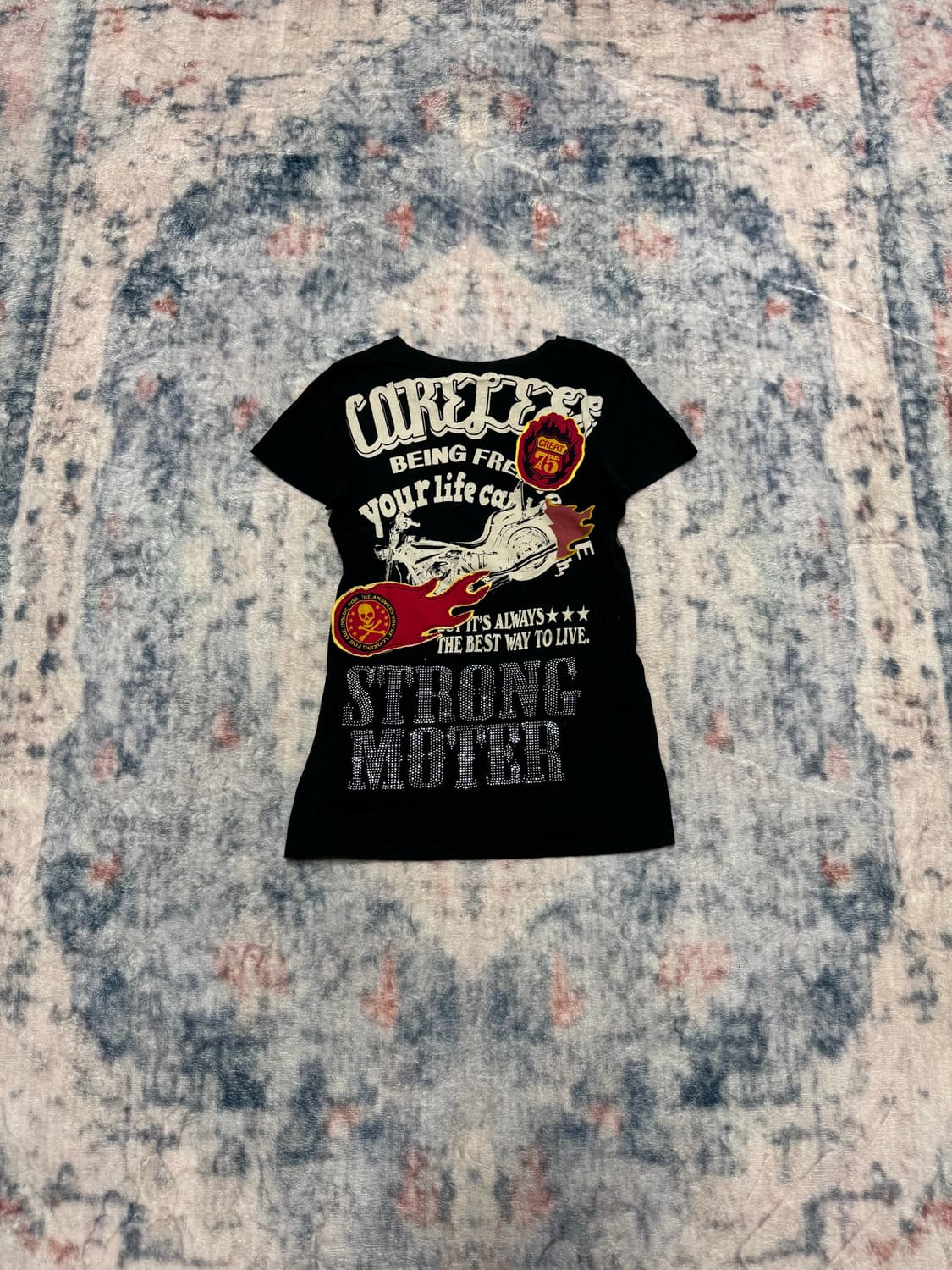 Dig deep bizz skull top 상품이미지7