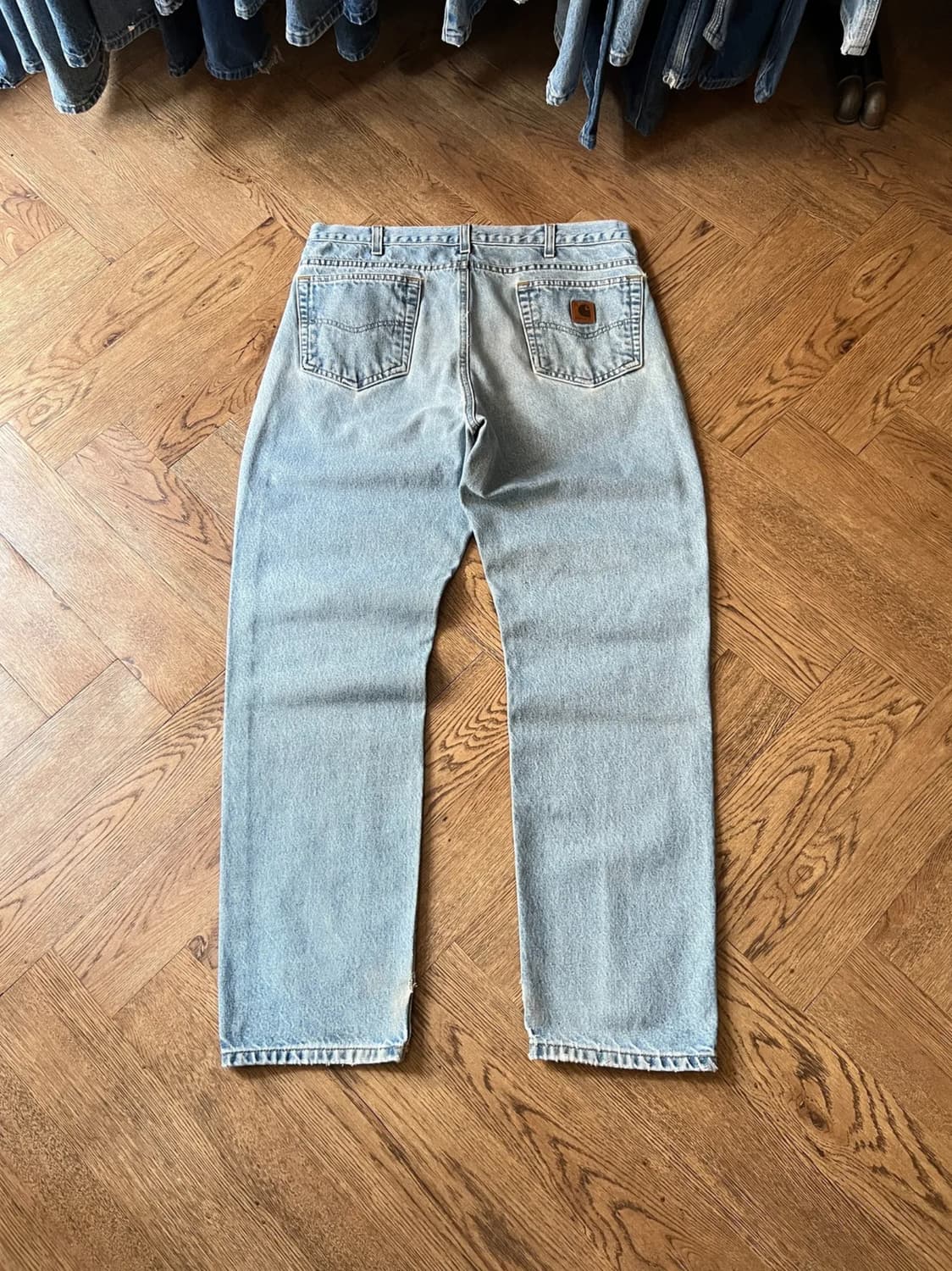 [36]칼하트 USA 빈티지 워싱 워크 데님 팬츠 상품이미지1