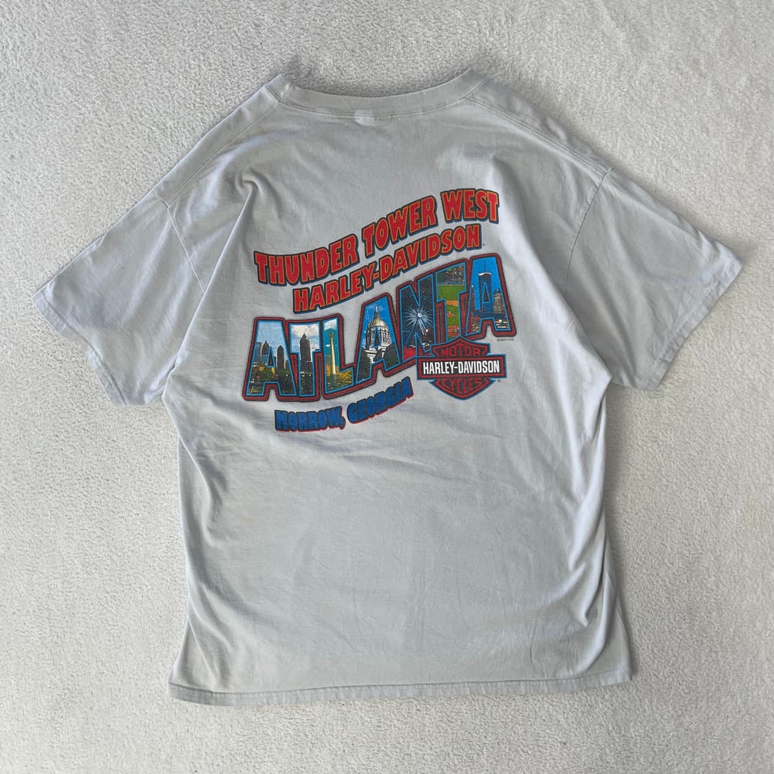 할리데이비슨 핀업걸 반팔티셔츠 상품이미지2